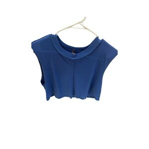 Free people movement Blue Sleeveless Top